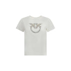 PINKO White Cotton T-Shirt