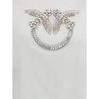 PINKO White Cotton T-Shirt