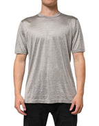 Dolce & Gabbana Beige Hazelnut Cotton Shortsleeve Shirt T-shirt