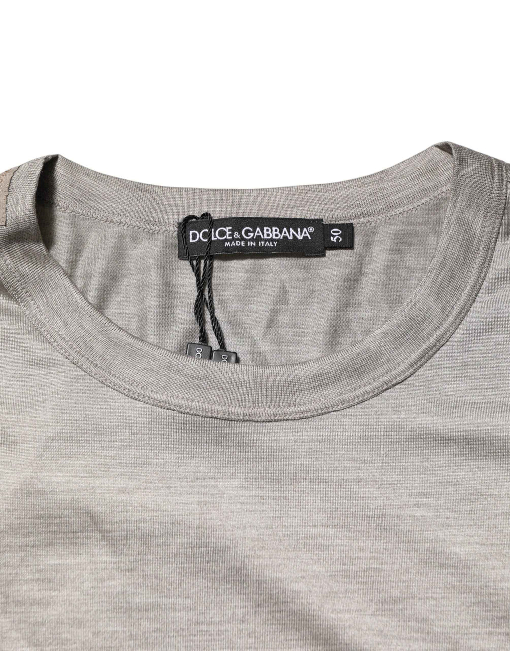 Dolce & Gabbana Beige Hazelnut Cotton Shortsleeve Shirt T-shirt