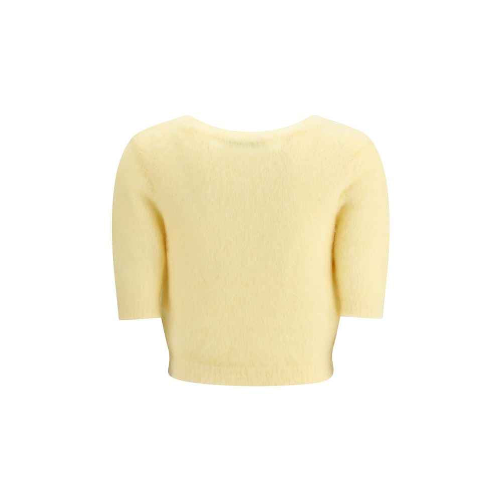 Alessandra Rich Short sleeve mohair Sweater