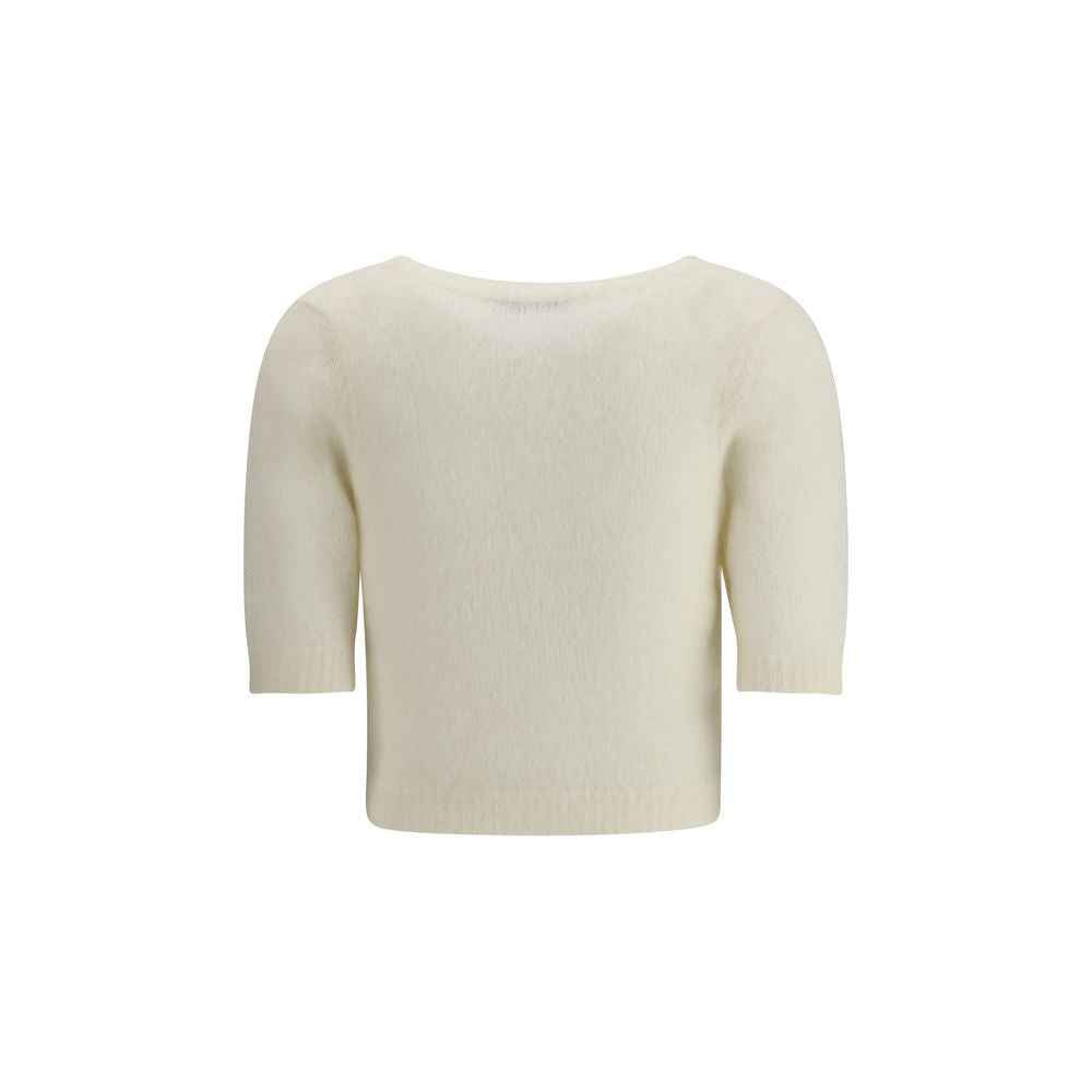 Alessandra Rich Short sleeve mohair Sweater