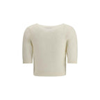 Alessandra Rich Short sleeve mohair Sweater