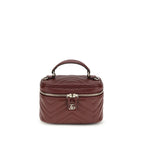 Gucci Bordeaux Calf Leather Bos Taurus Shoulder Bag