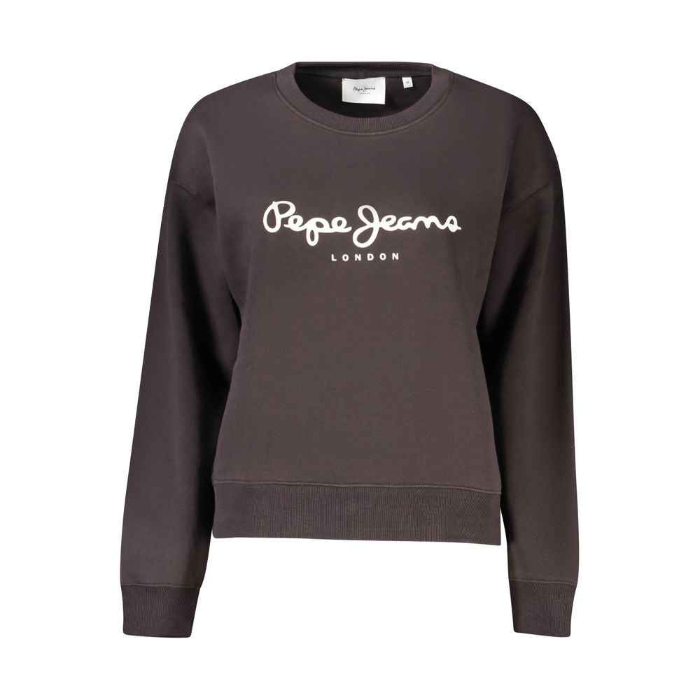 Pepe Jeans Black Cotton Women Sweater