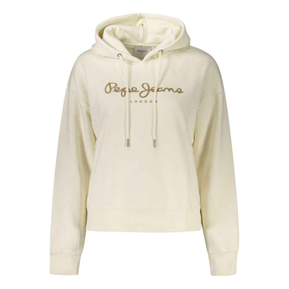 Pepe Jeans White Cotton Women Sweater