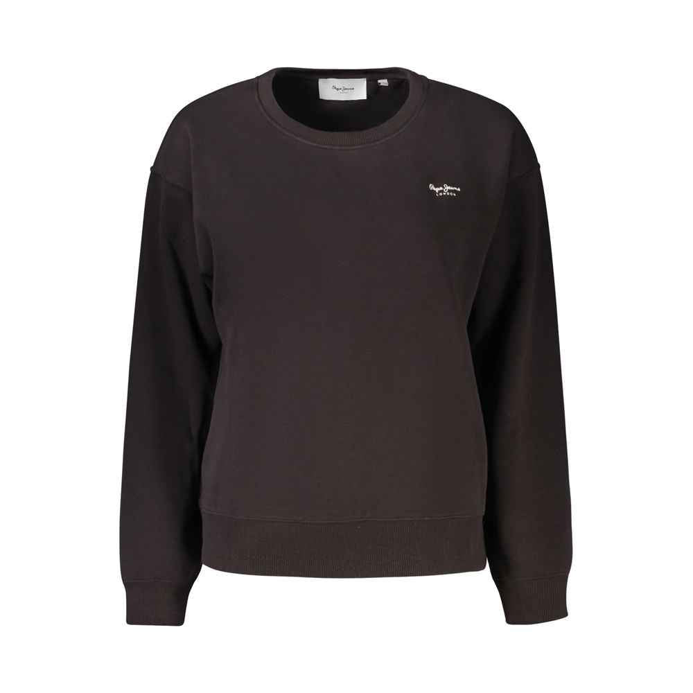 Pepe Jeans Black Cotton Women Sweater