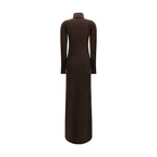 Tom Ford Brown Cashmere Casual Dress