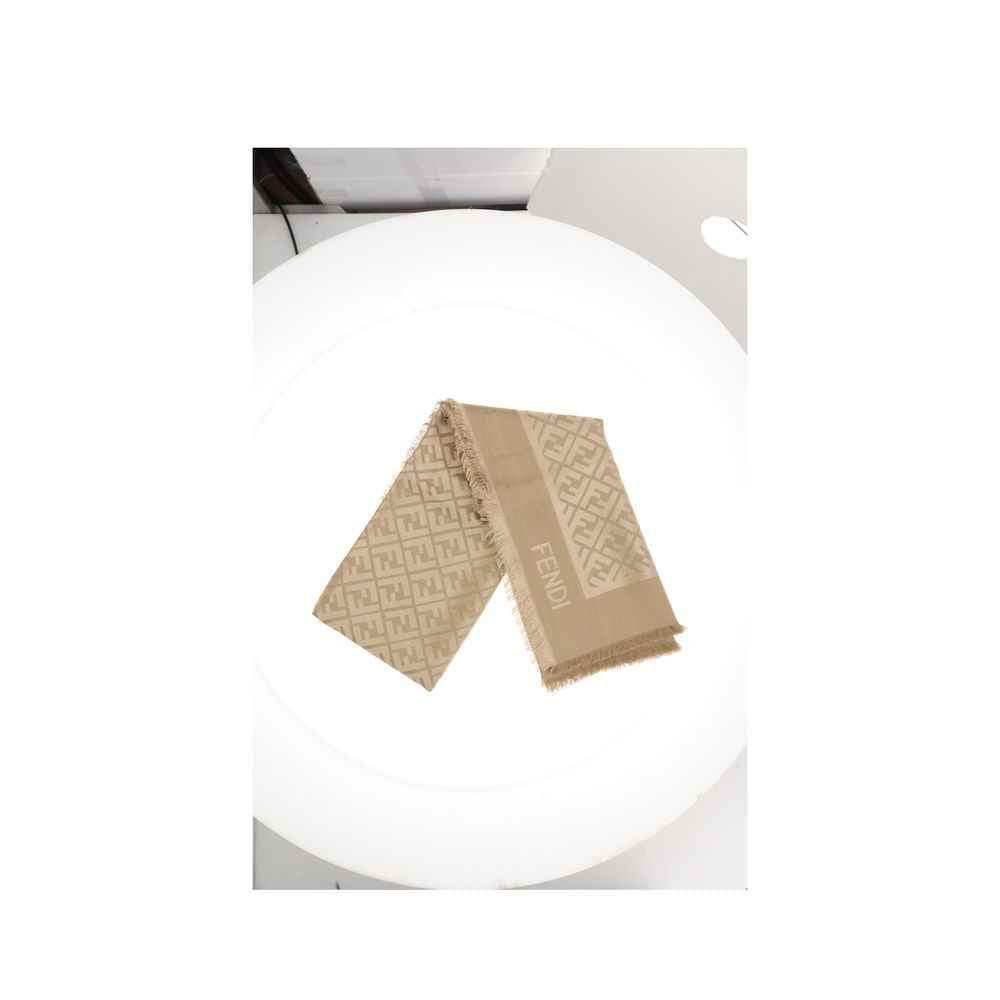 Fendi Silk FF Shawl