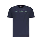 Tommy Hilfiger Blue Cotton Men T-Shirt