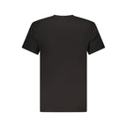 Tommy Hilfiger Black Cotton Men T-Shirt