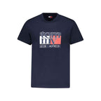 Tommy Hilfiger Blue Cotton Men T-Shirt