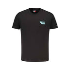 Tommy Hilfiger Black Cotton Men T-Shirt