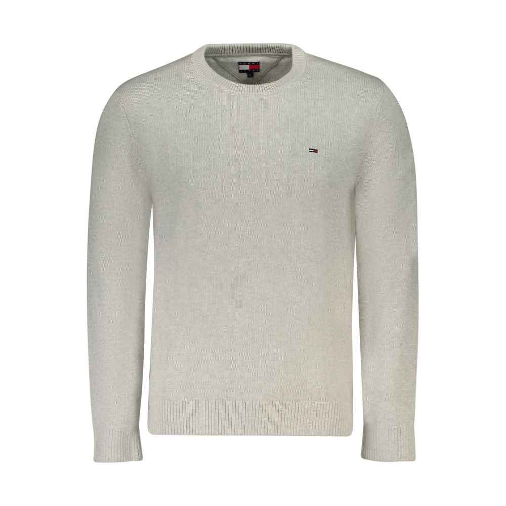 Tommy Hilfiger Gray Cotton Sweater
