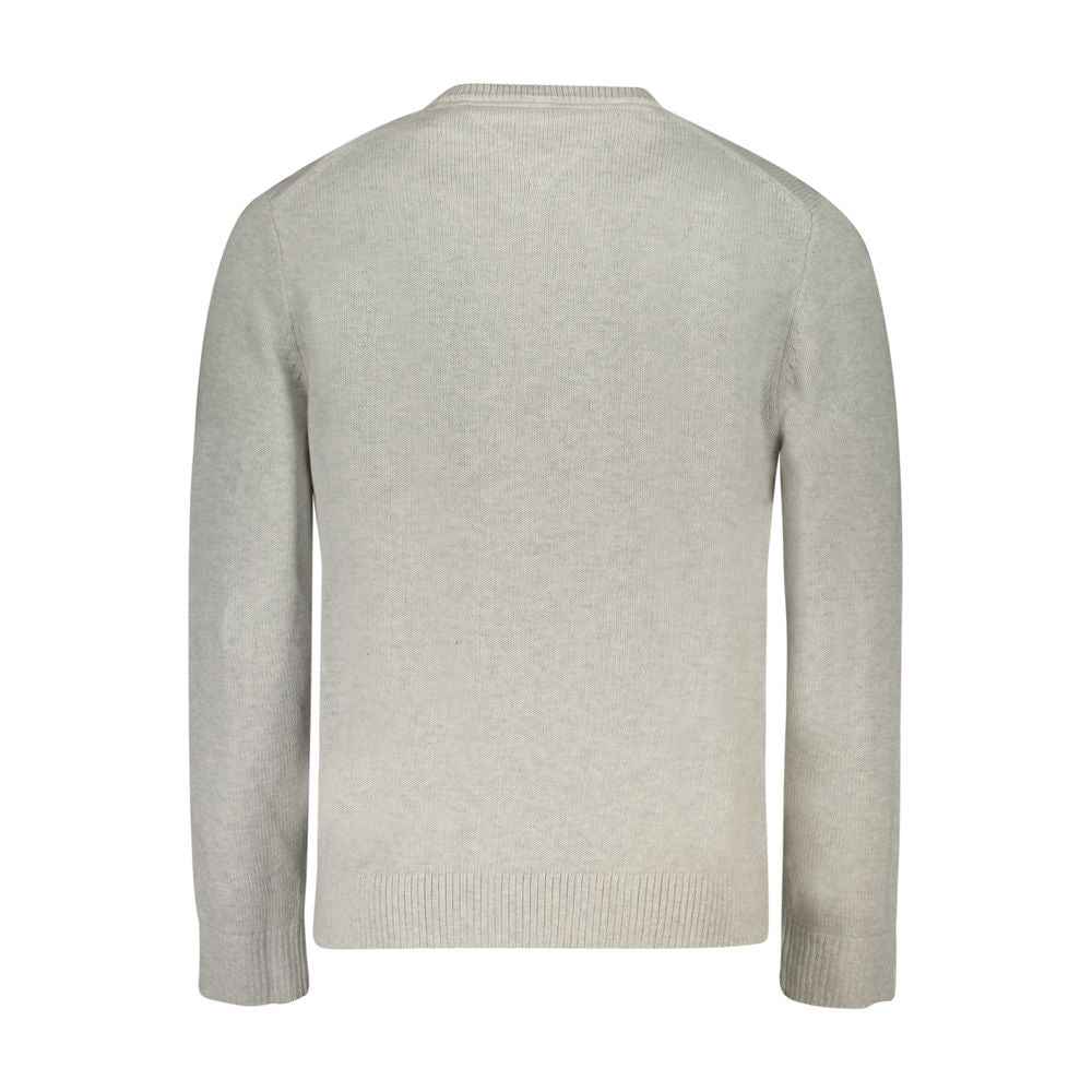 Tommy Hilfiger Gray Cotton Sweater