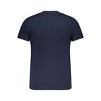 Tommy Hilfiger Blue Cotton Men T-Shirt