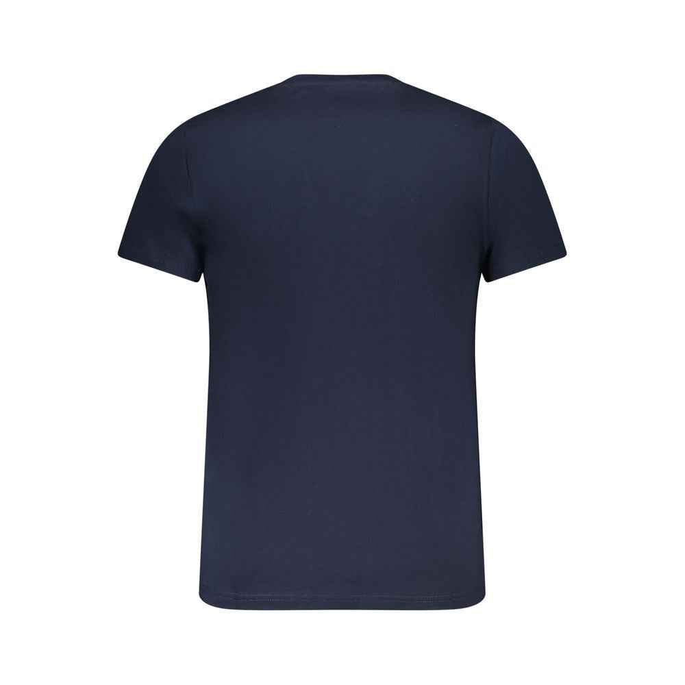 Tommy Hilfiger Blue Cotton Men T-Shirt