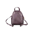 Coccinelle Purple Leather Women Backpack