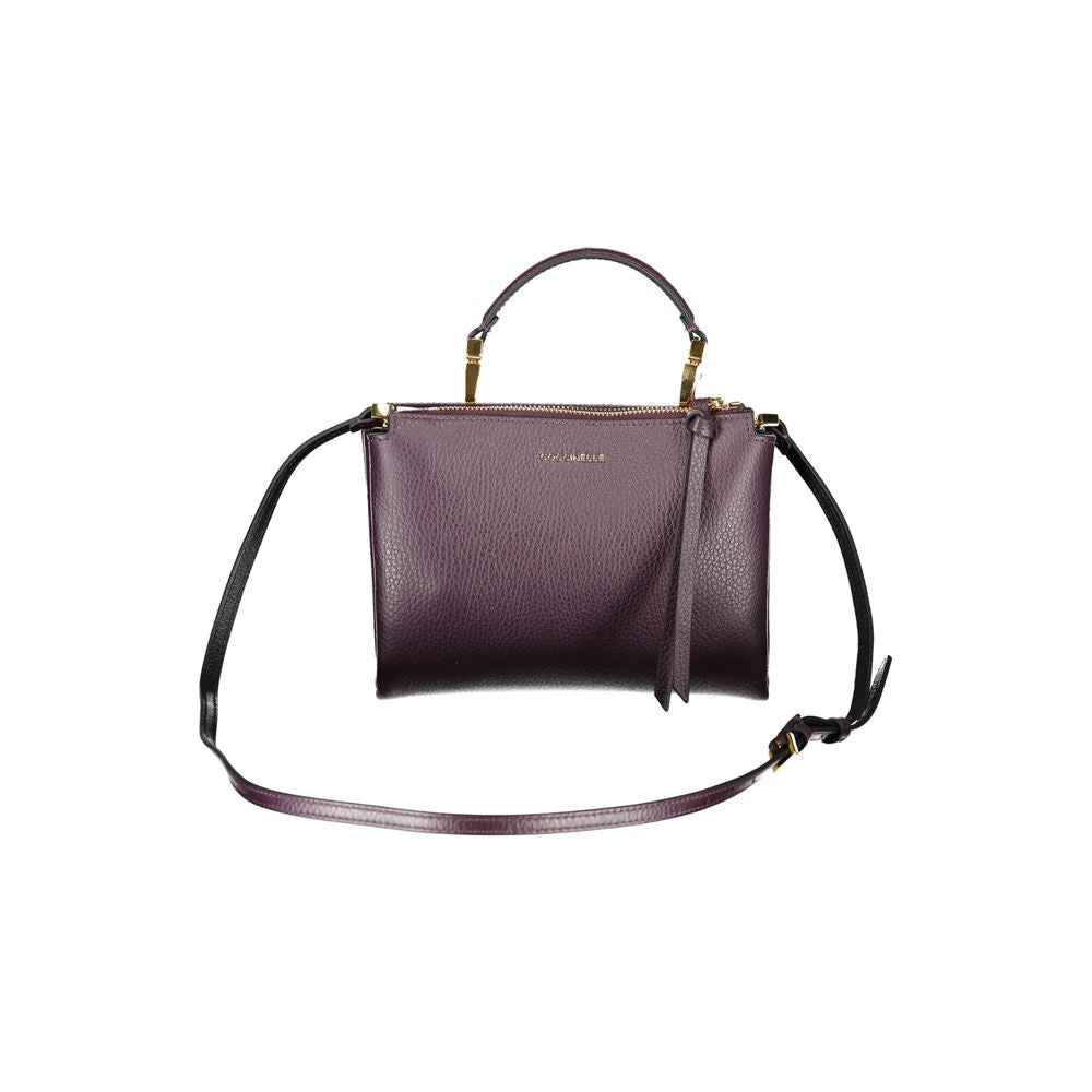 Coccinelle Purple Leather Women Handbag