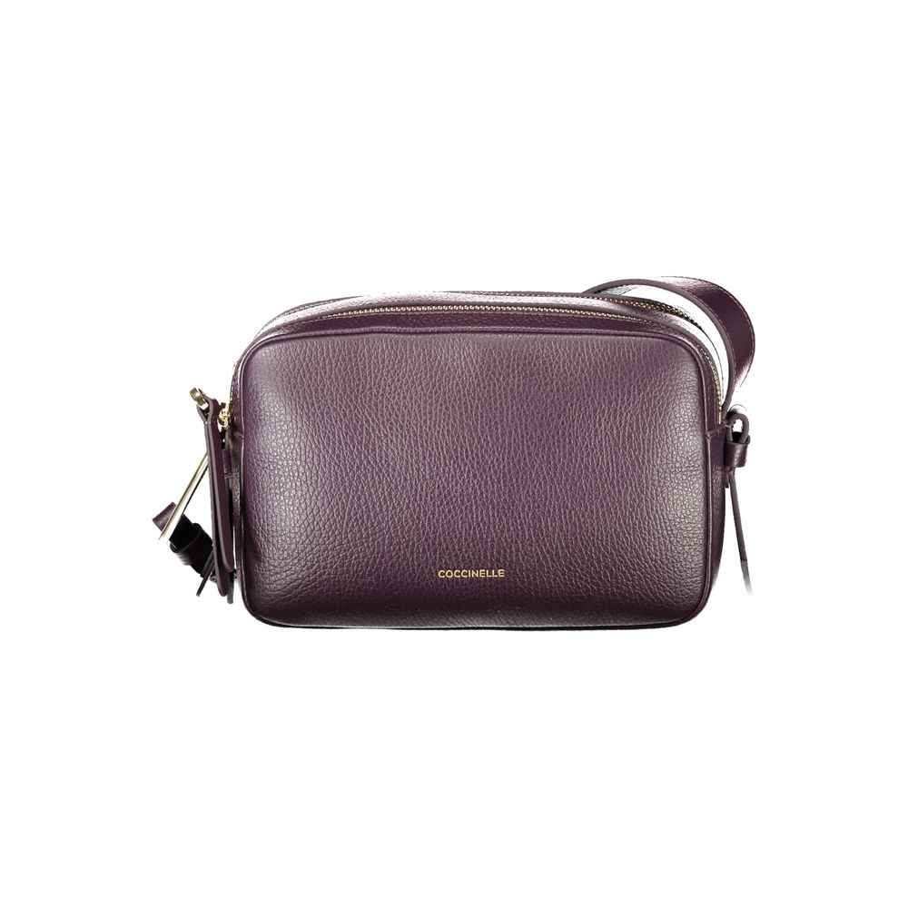 Coccinelle Purple Leather Women Handbag