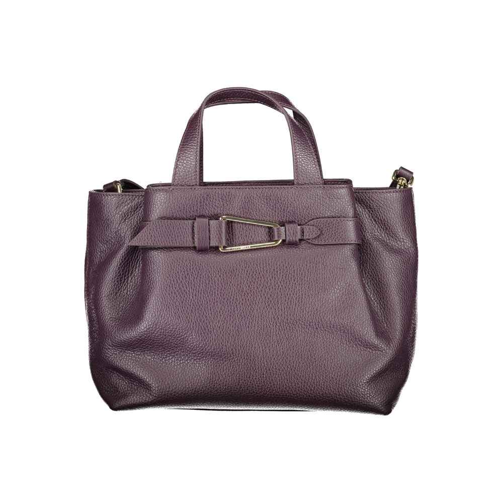 Coccinelle Purple Leather Women Handbag