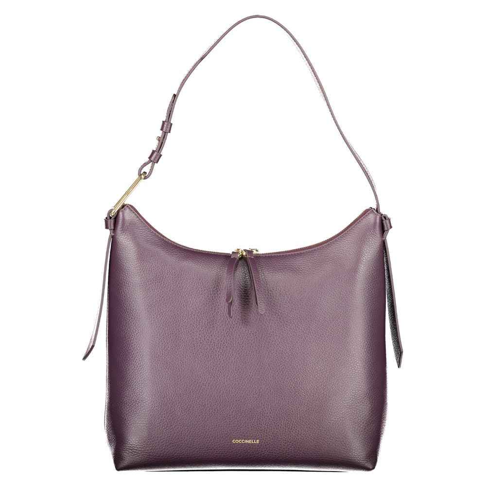 Coccinelle Purple Leather Women Handbag