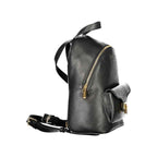Coccinelle Black Leather Women Backpack