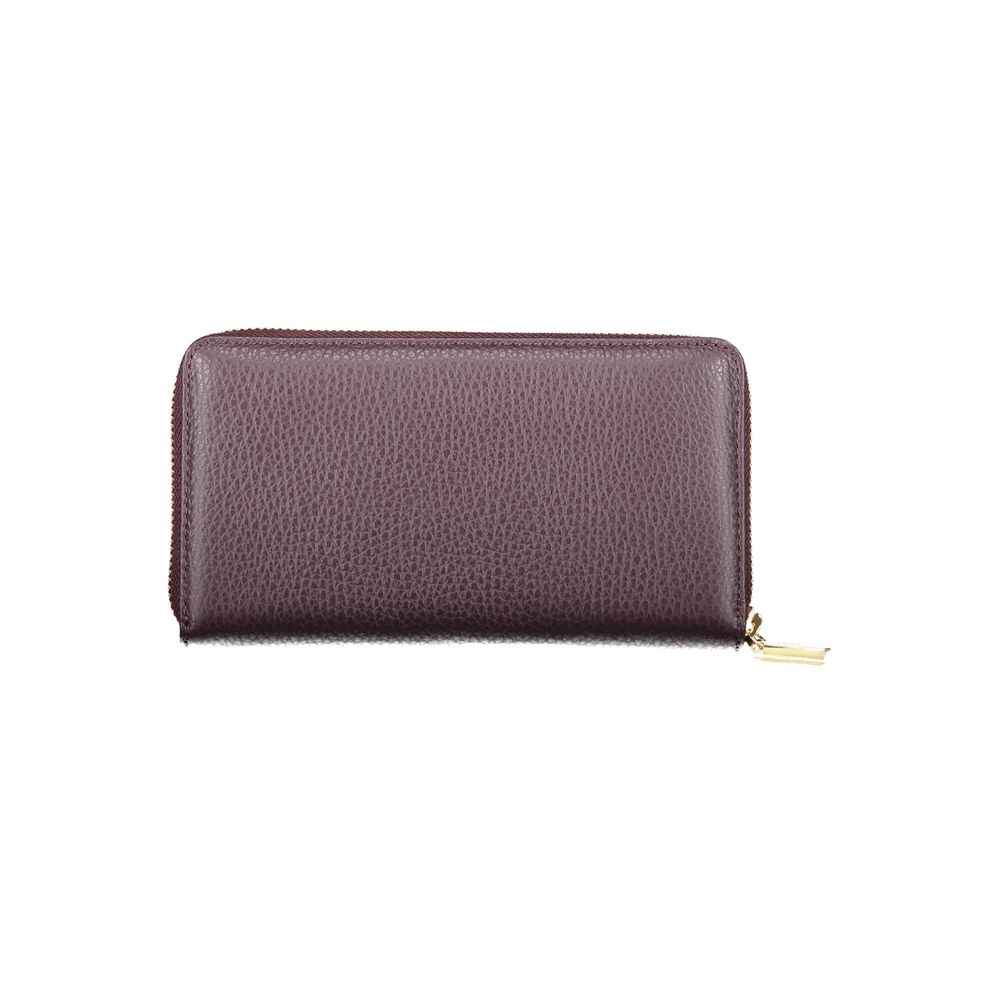 Coccinelle Purple Leather Wallet