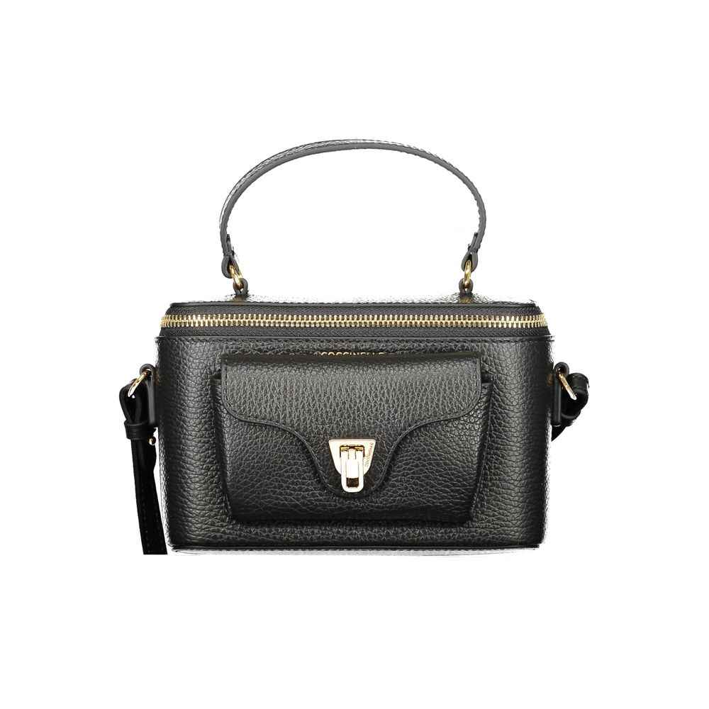 Coccinelle Black Leather Women Handbag