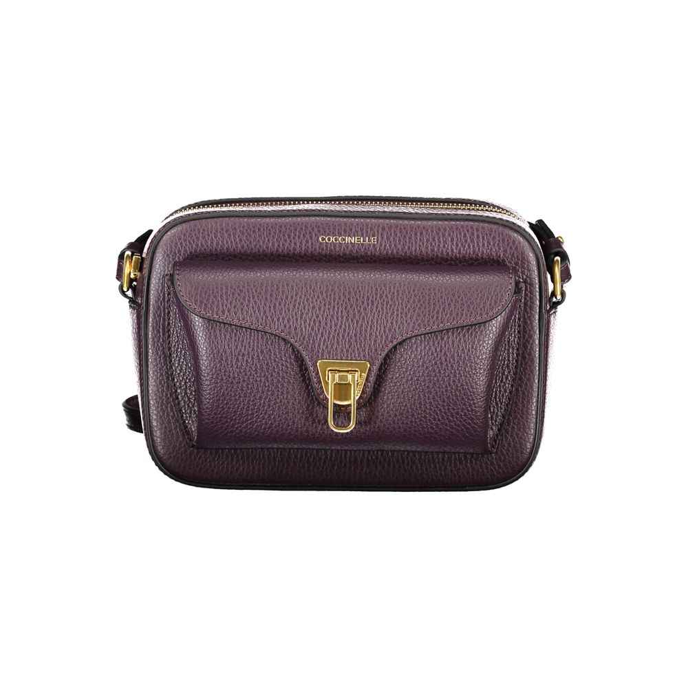 Coccinelle Purple Leather Women Handbag