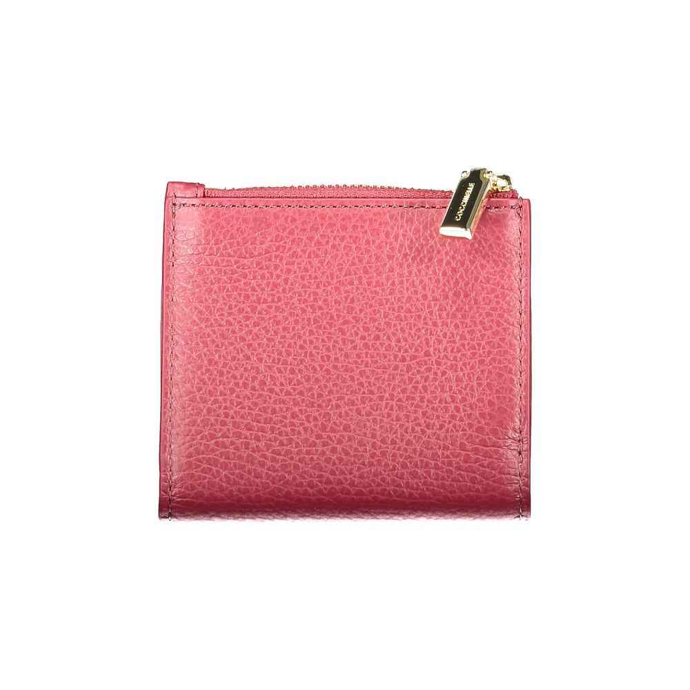 Coccinelle Purple Leather Wallet