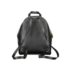 Coccinelle Black Leather Women Backpack