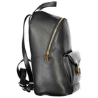 Coccinelle Black Leather Women Backpack