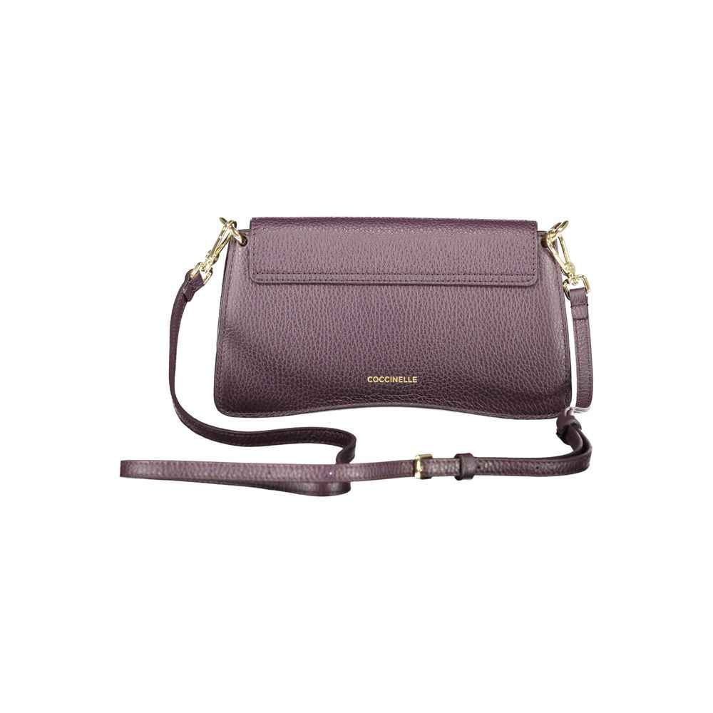 Coccinelle Purple Leather Women Handbag