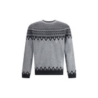 Alexander McQueen Jacquard pattern with skulls Sweater