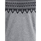 Alexander McQueen Jacquard pattern with skulls Sweater