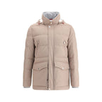Brunello Cucinelli Beige Cashmere Coat