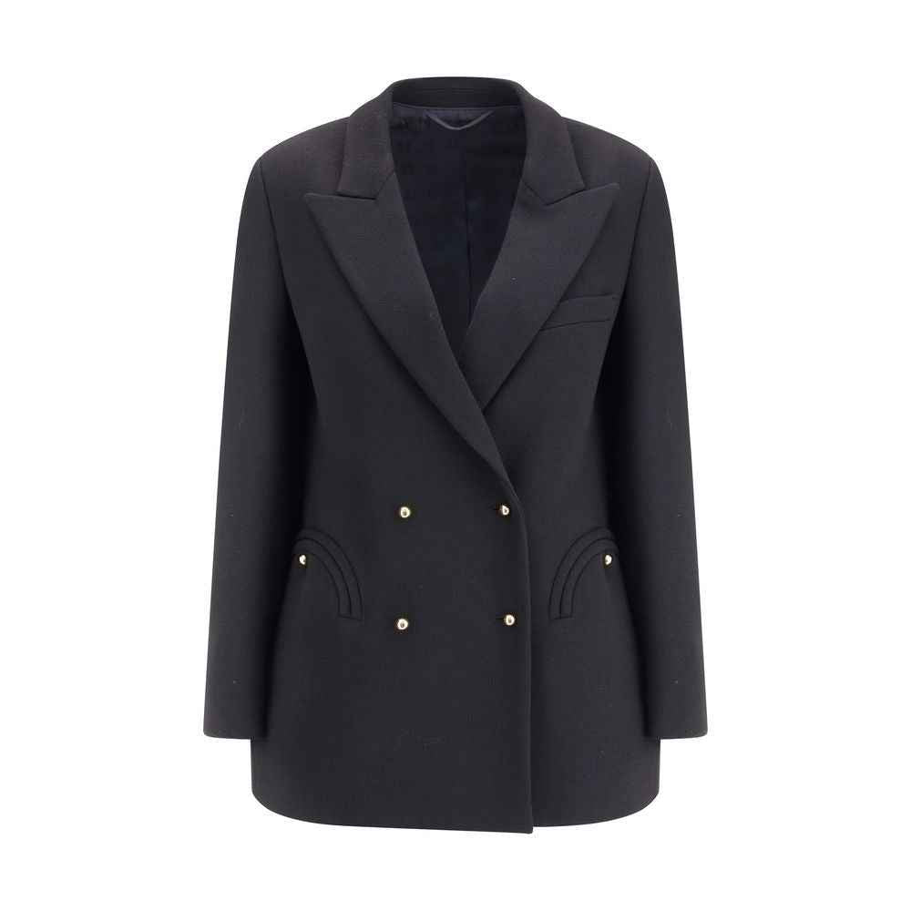 Blazé Milano Black Fleece Wool Blazer