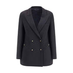 Blazé Milano Black Fleece Wool Blazer