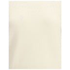 Thom Browne White Fleece Wool Sweatshirt