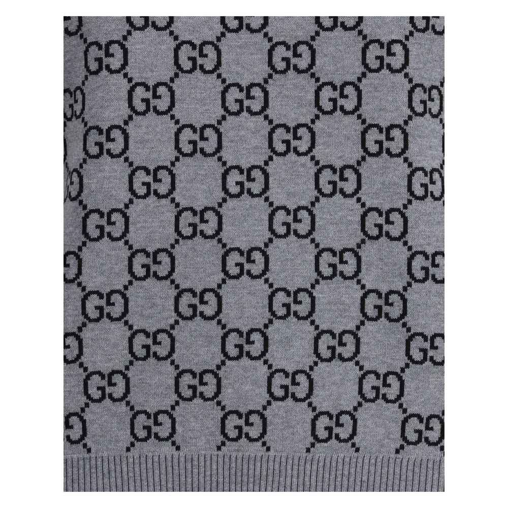 Gucci Gray Wool Sweatshirt