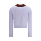 Self-Portrait Contrast collar Sweater