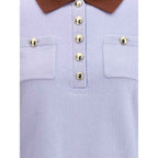 Self-Portrait Contrast collar Sweater