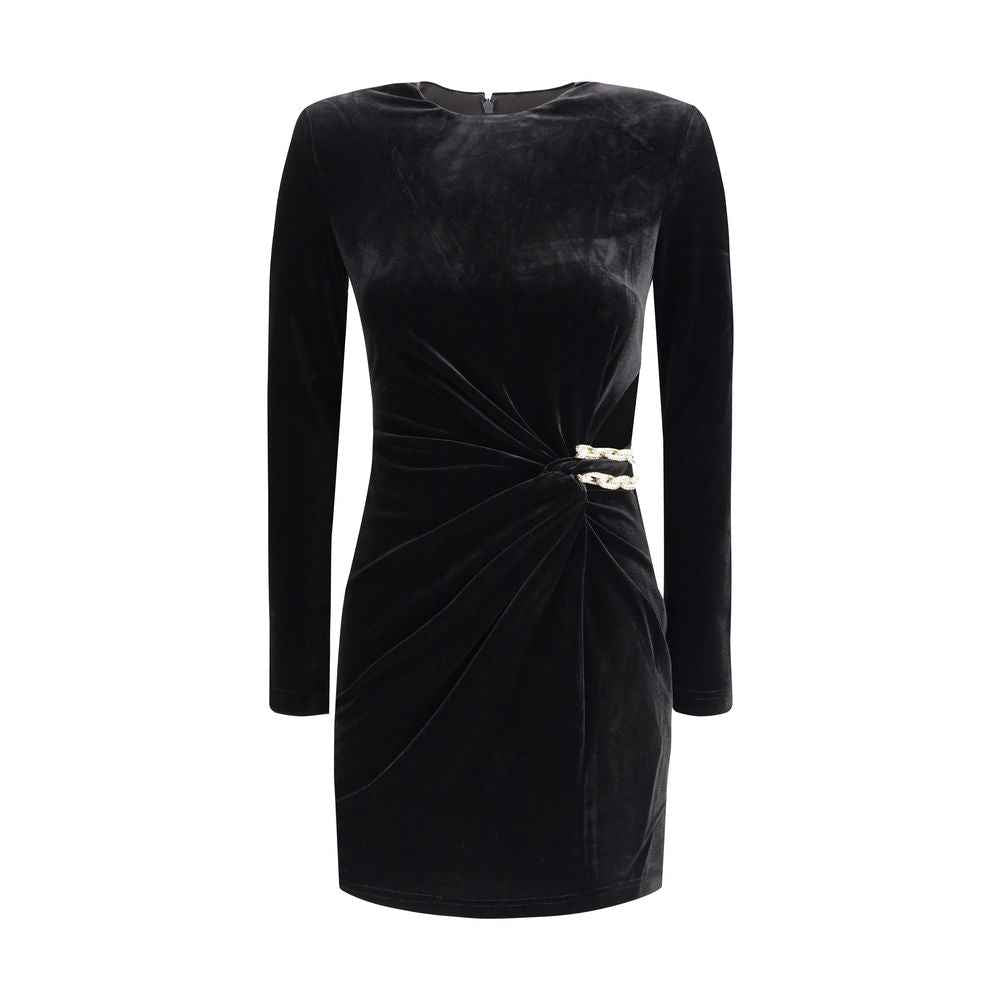 Self-Portrait Short velvet Dress