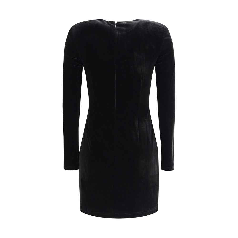 Self-Portrait Short velvet Dress