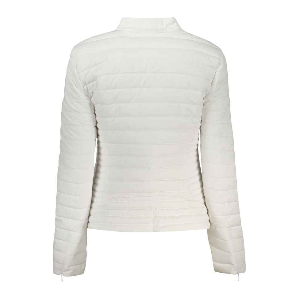 Guess Jeans White Polyethylene Jackets & Coat
