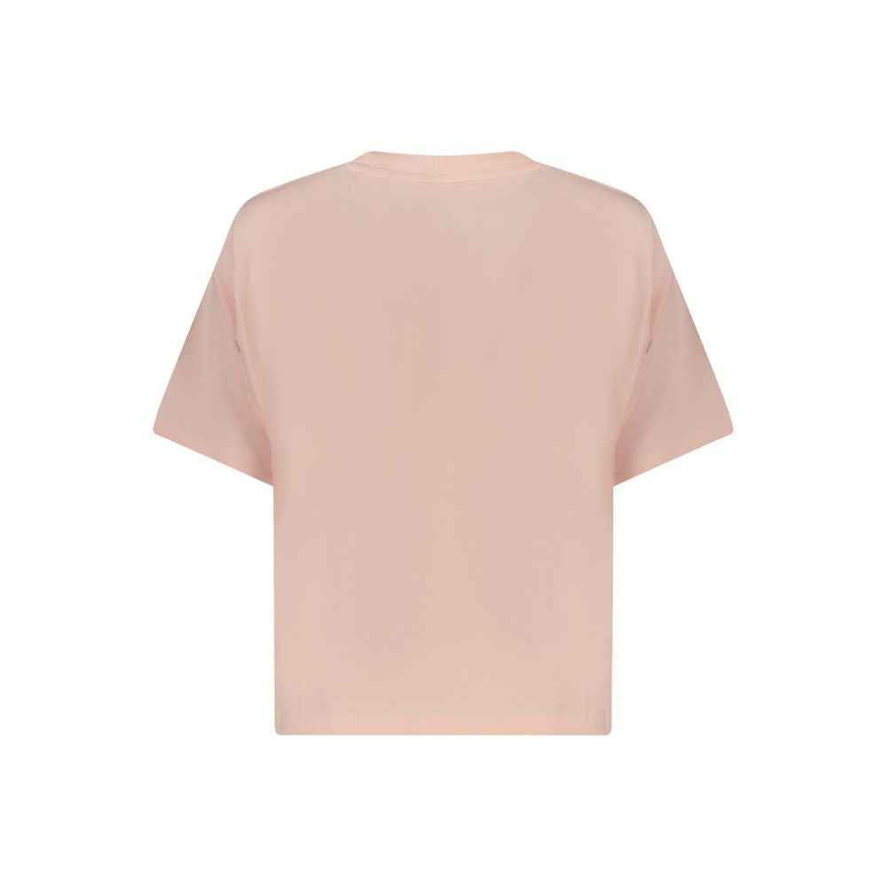 Guess Jeans Pink Cotton Women T-Shirt