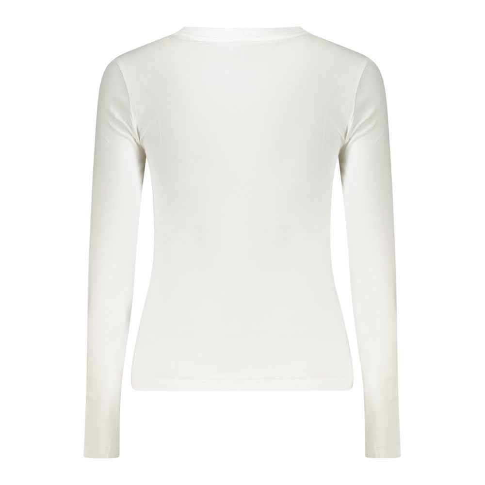 Guess Jeans White Cotton Women T-Shirt