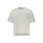 Guess Jeans White Cotton Women T-Shirt