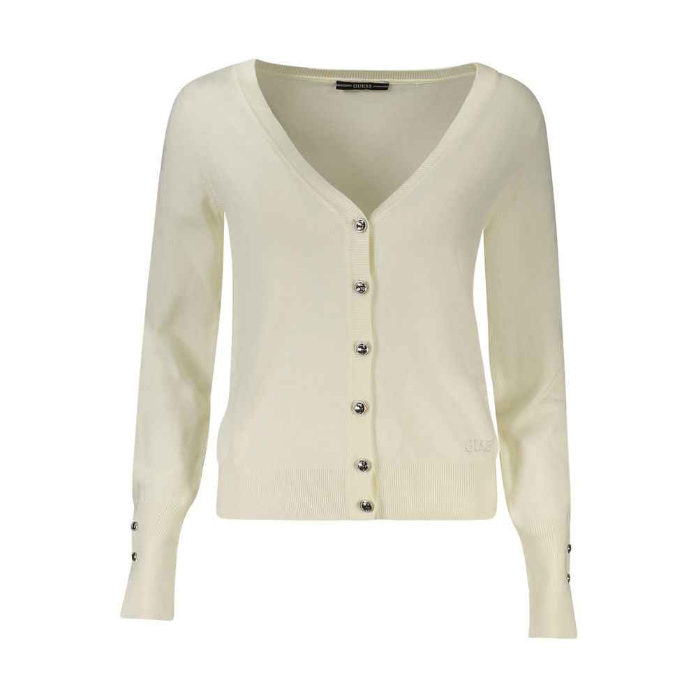 Guess Jeans White Viscose Women Sweater